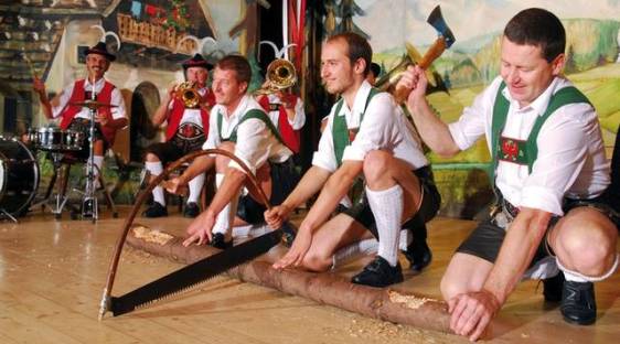 programme des shows folklores tiroliens